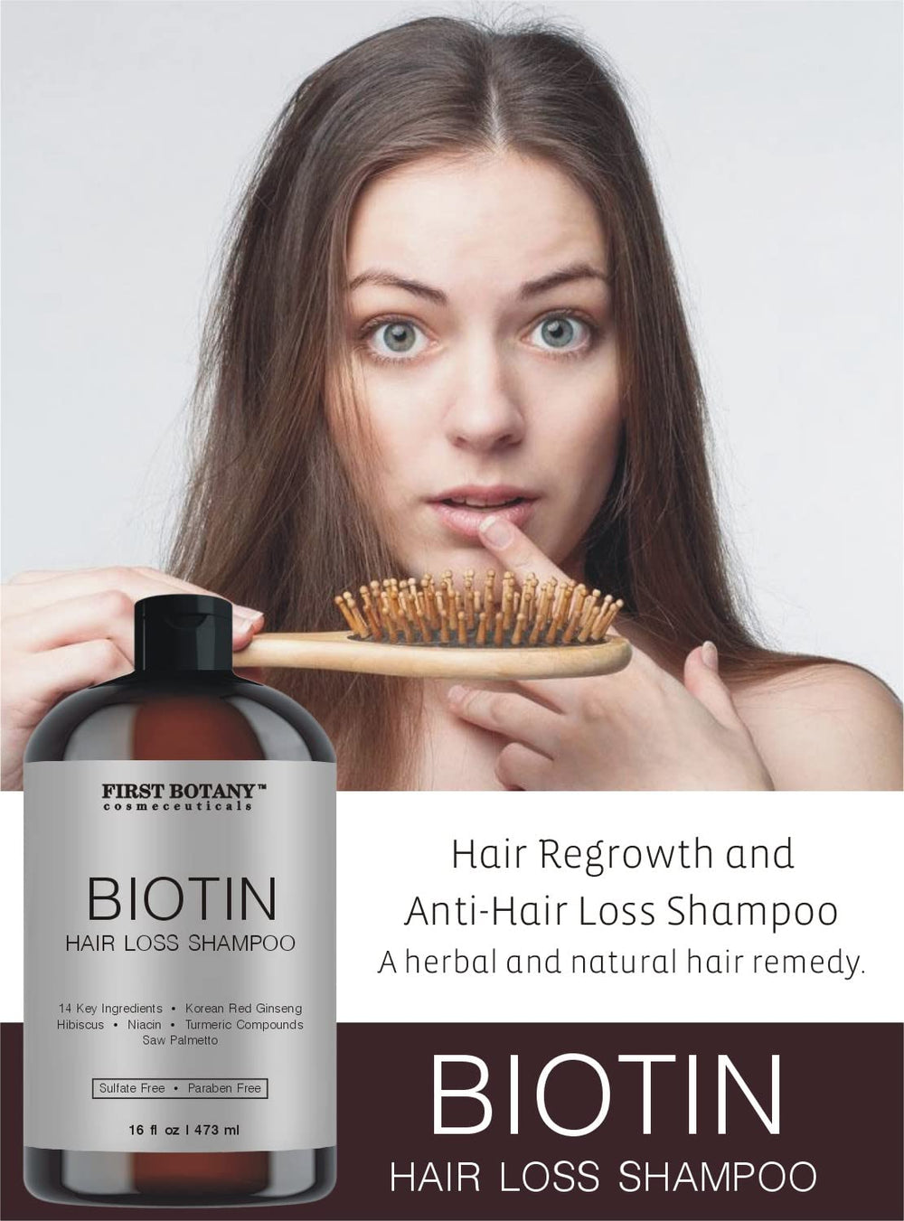 First Botany with argan oil provides shine and moisture for hair.