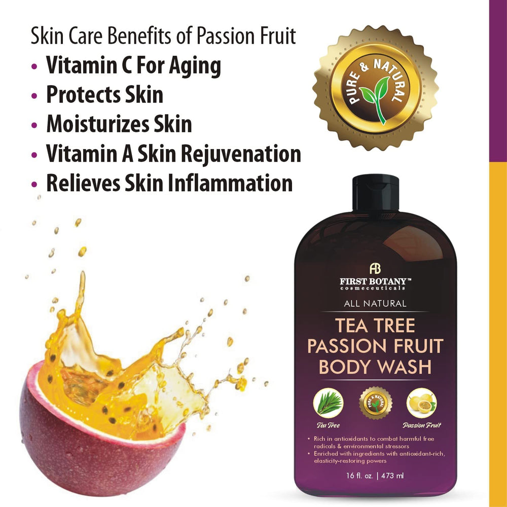 First Botany Body Wash gentle-cleanse formula suitable for most skin types.