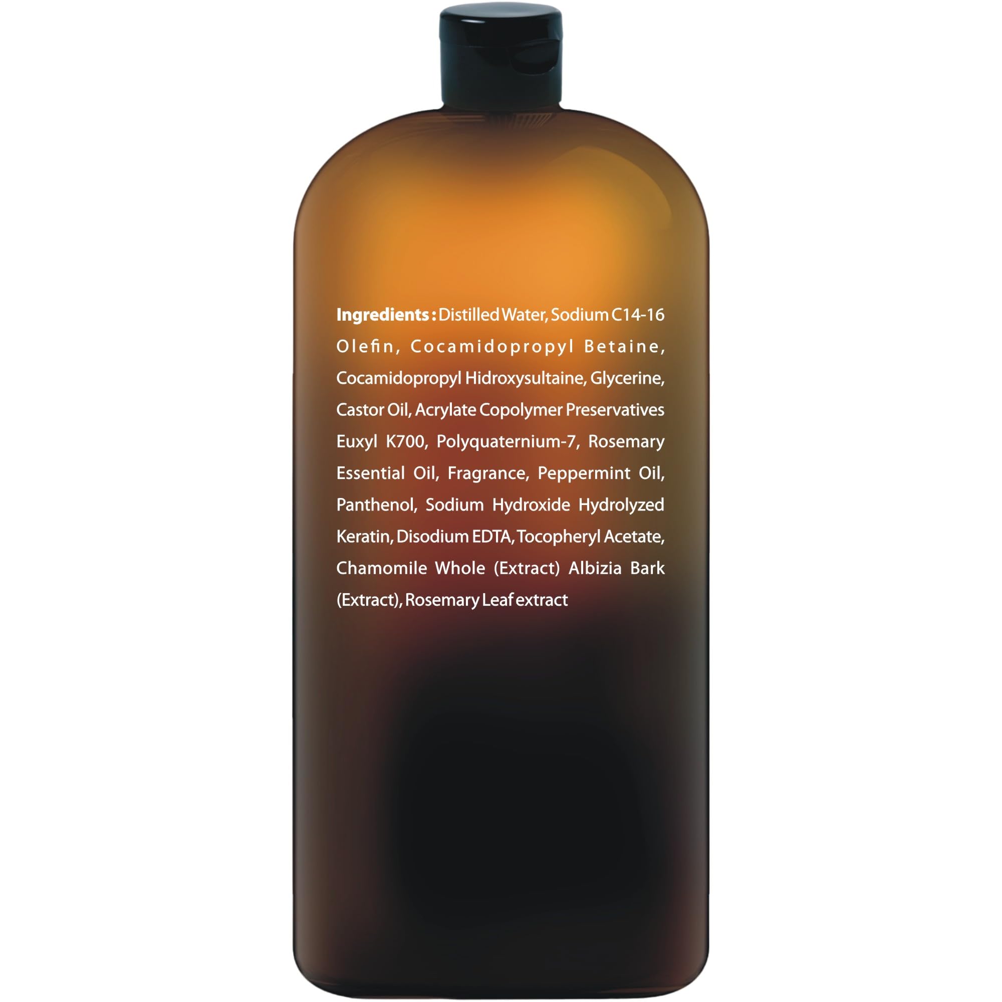 First Botany Castor Oil Shampoo packaging highlights cruelty-free, USA-made quality for sensitive scalps.