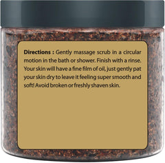 First Botany coffee scrub shea butter-rich formula for smooth skin
