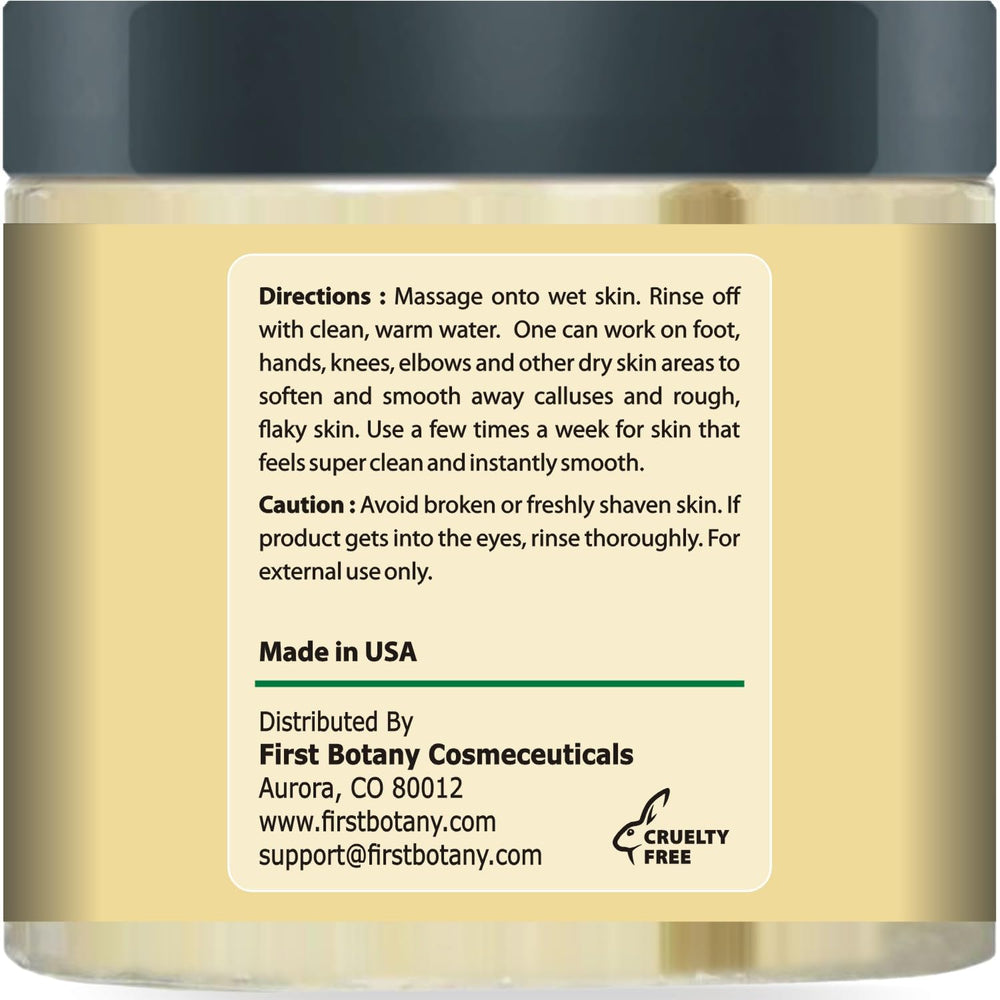 First Botany USA-made cruelty-free label signaling ethical body care