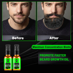 First Melody Beard Oil dropper releases oil for beard growth and shine.