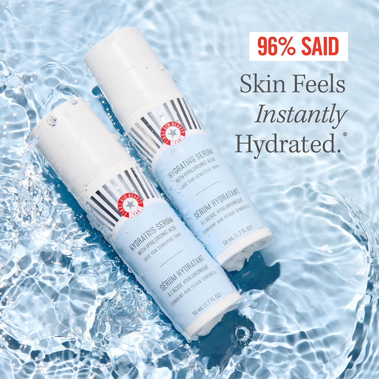 First Aid Beauty hydrating serum colloidal oatmeal bowl indicating gentle hydration