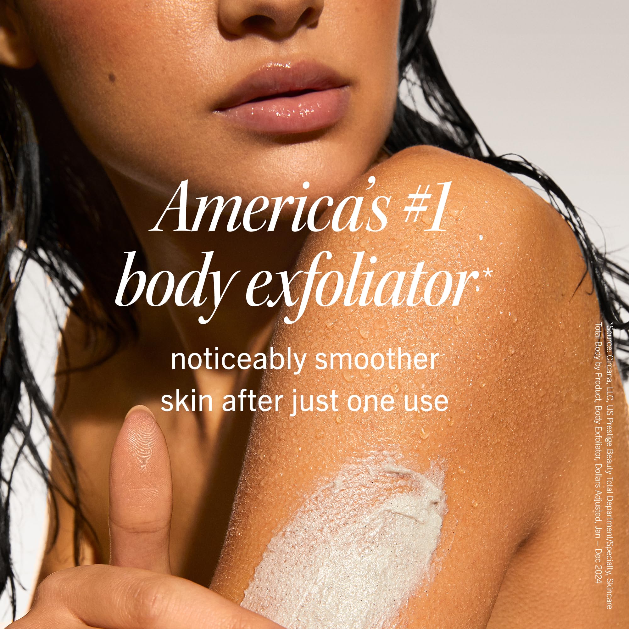 First Aid Beauty KP Bump Eraser packaging close-up highlights 10% AHA formula.