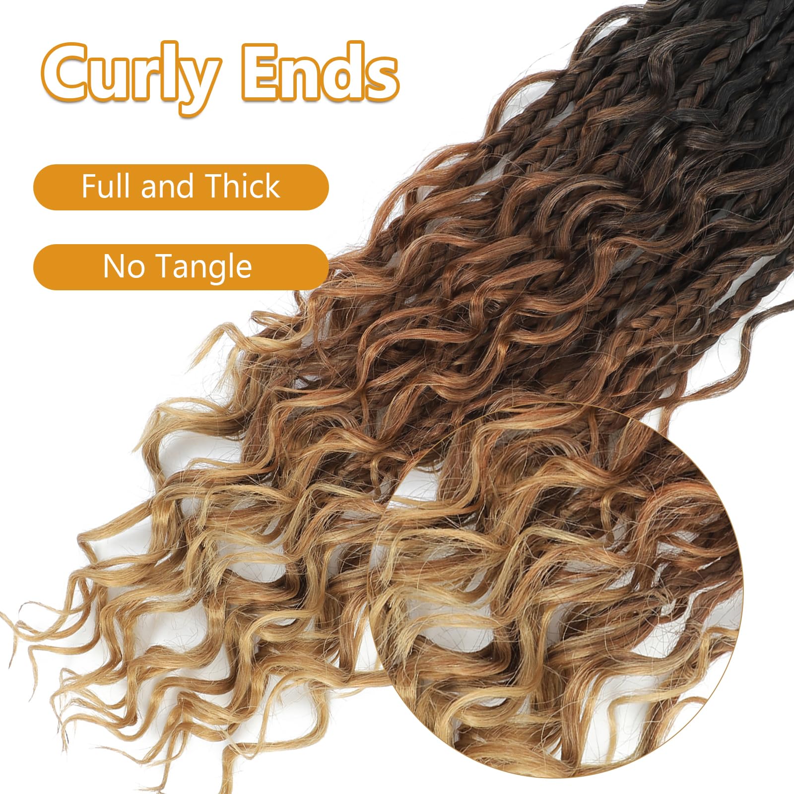 Firstcyh Hair Goddess Box Braids packaging-8packs shows value-ready kit.