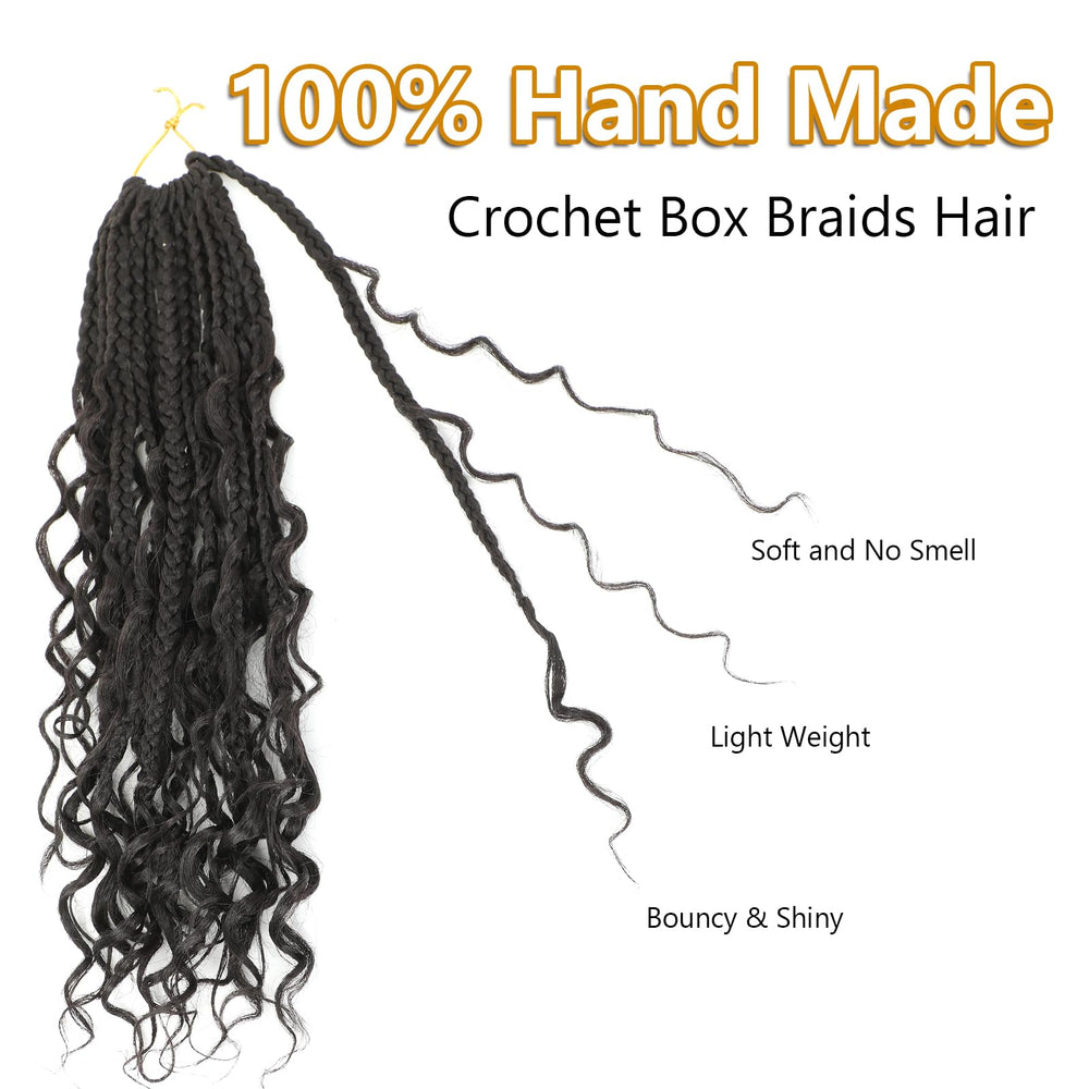 FIRSTCYH HAIR Lightweight crochet braids for easy styling and long-lasting comfort.
