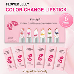 Firstfly waterproof long-lasting lipstick six-piece set offers all-day moisture.