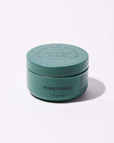 Firsthand Supply pomade being applied for flexible restyle throughout the day.
