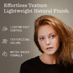 Firsthand Supply Texturizing Paste hair application gesture demonstrates wave and volume creation.