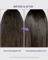 FIT YOUR SKIN Star Shine with argan oil highlighting deep hydration and manageability.