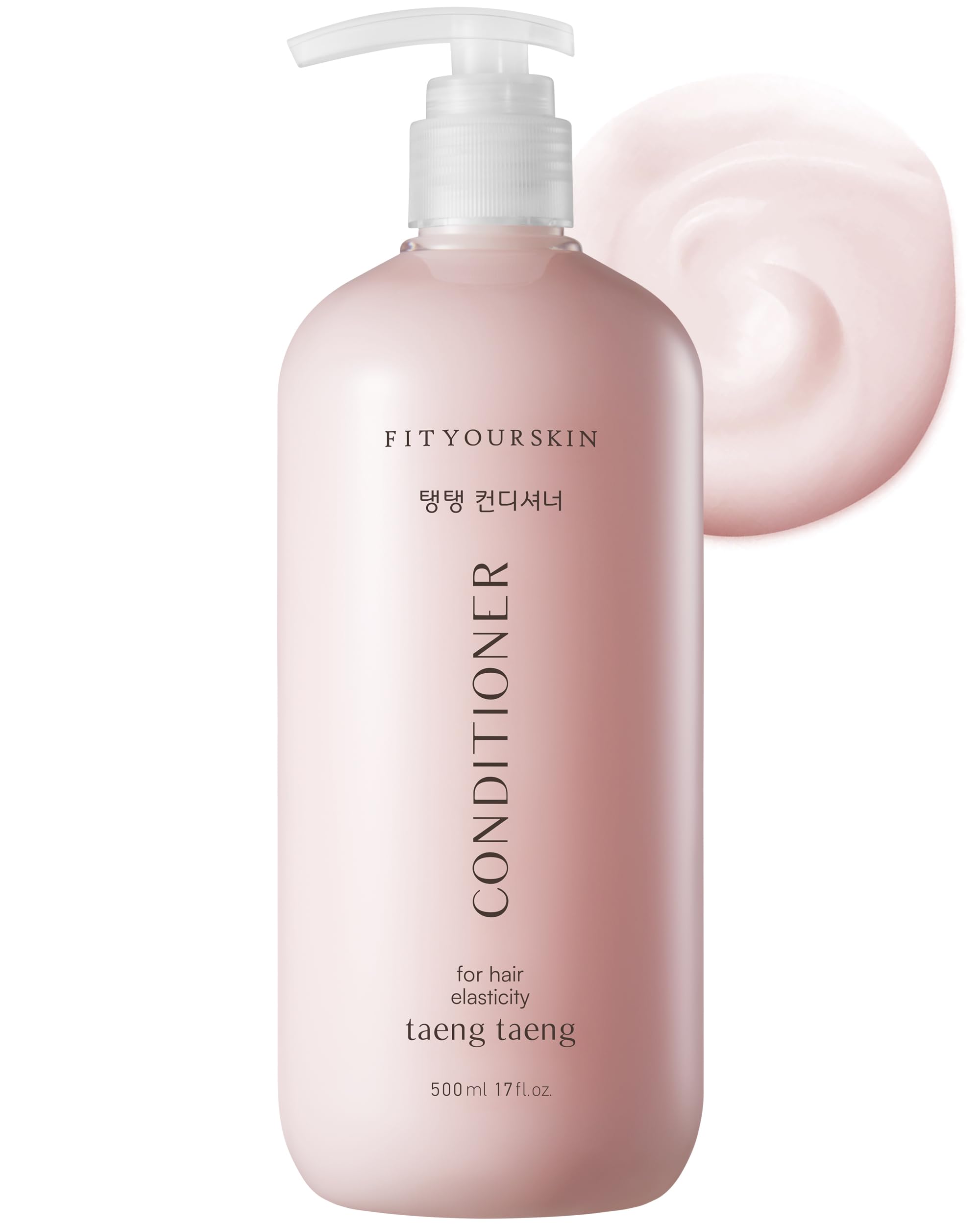FIT YOUR SKIN TAENG TAENG elasticity conditioner bottle pour for lasting hydration.