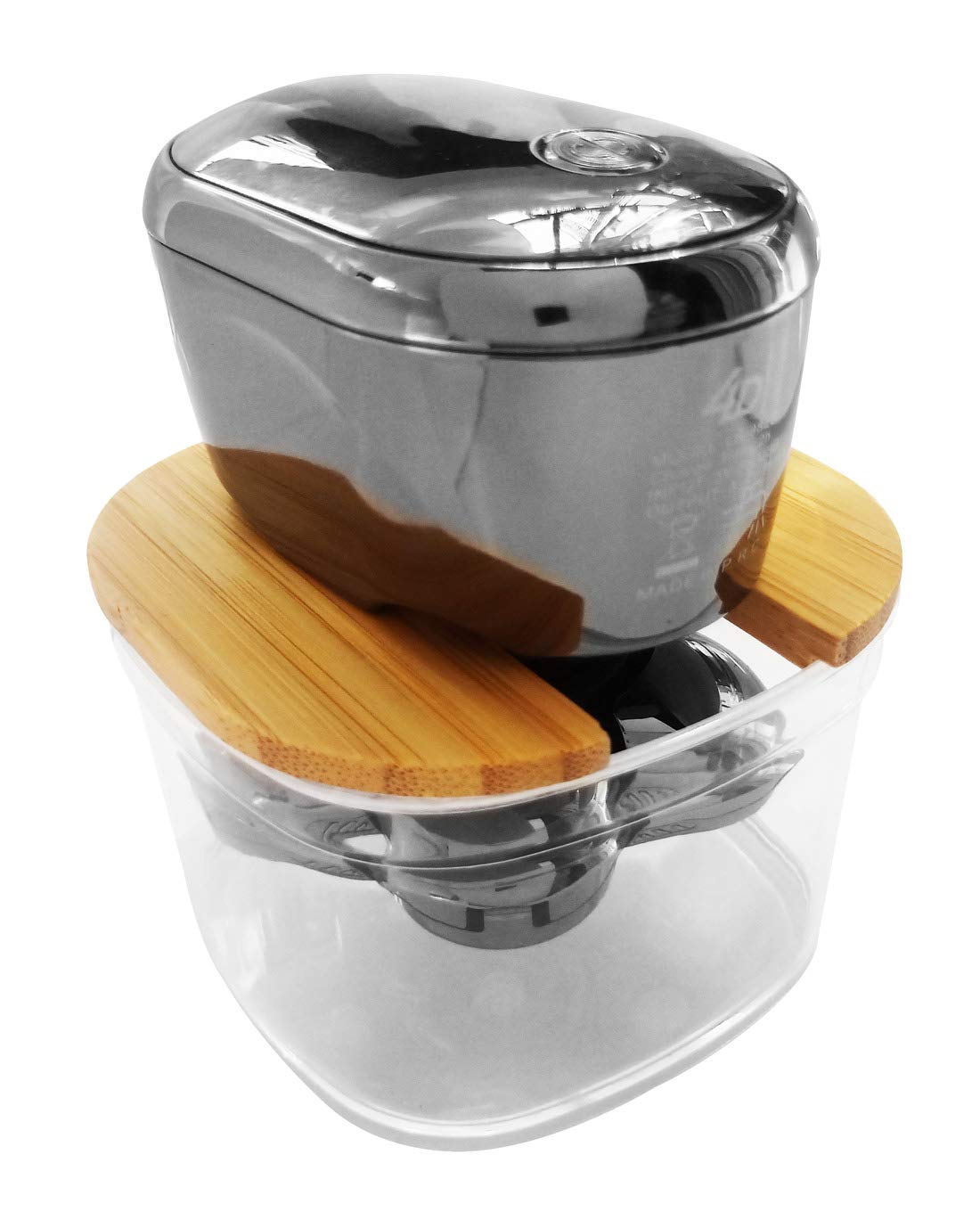 FitSan deep-clean option for thorough blade cleaning in minutes.