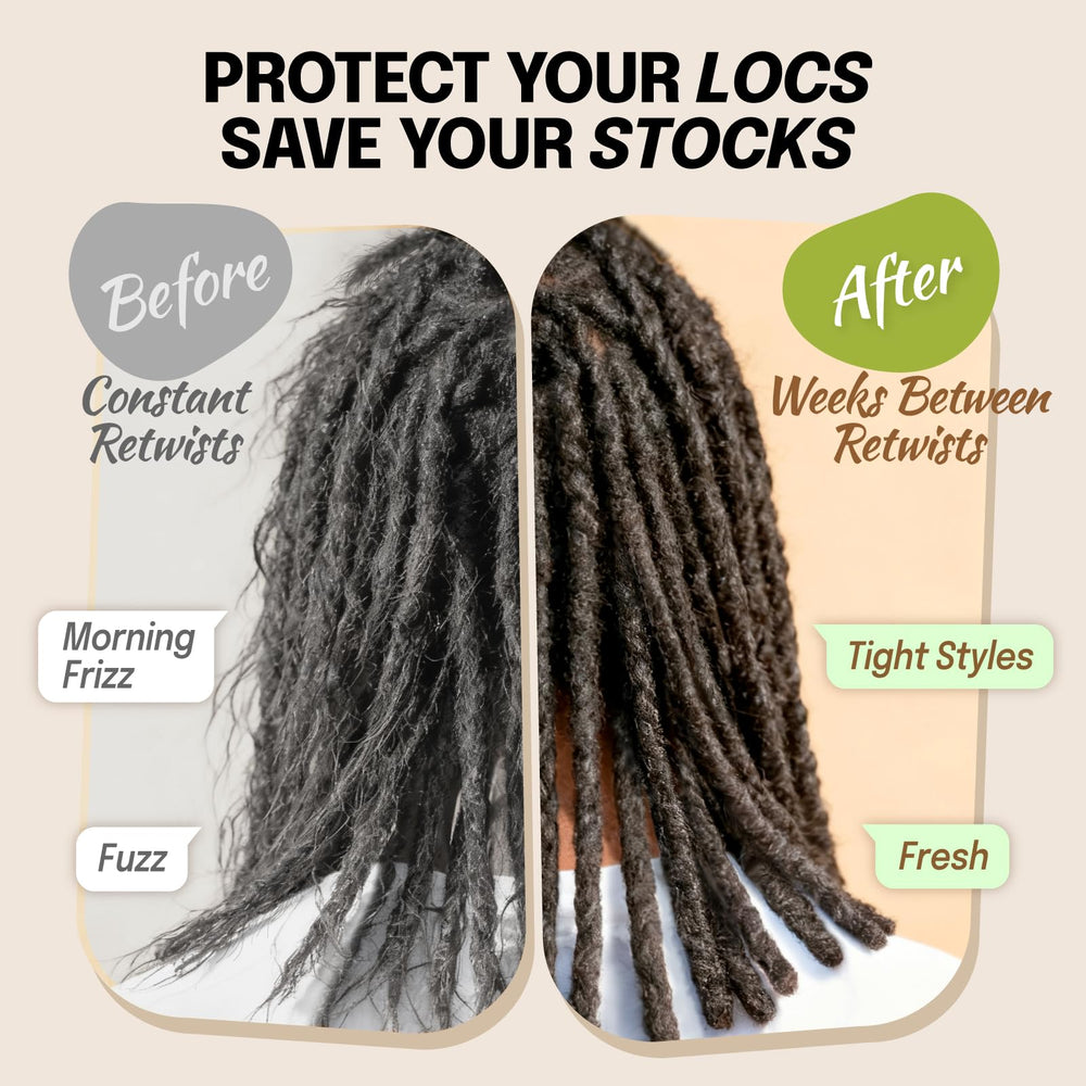Fittia large satin bonnet for braids and waves preserves style overnight.