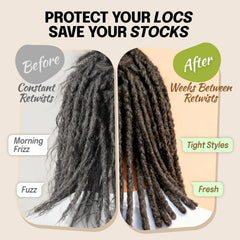Fittia large satin bonnet for braids and waves preserves style overnight.
