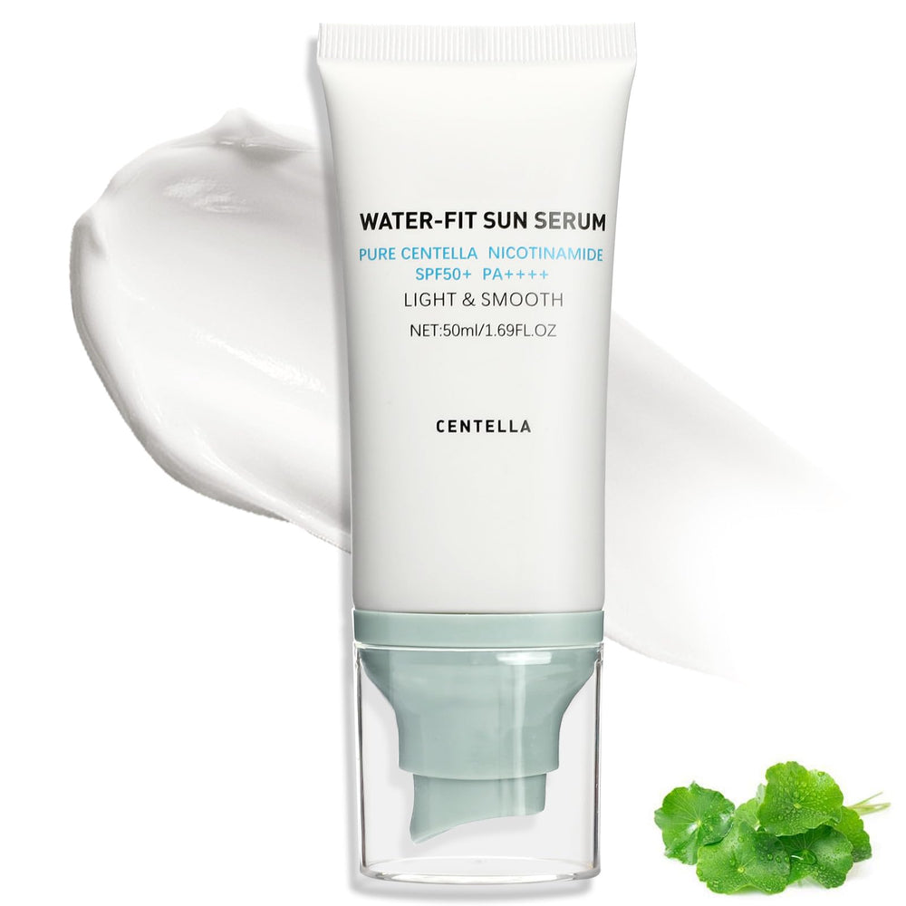 FIVEFULU Centella Sunscreen bottle close-up for premium skin protection on sunny days