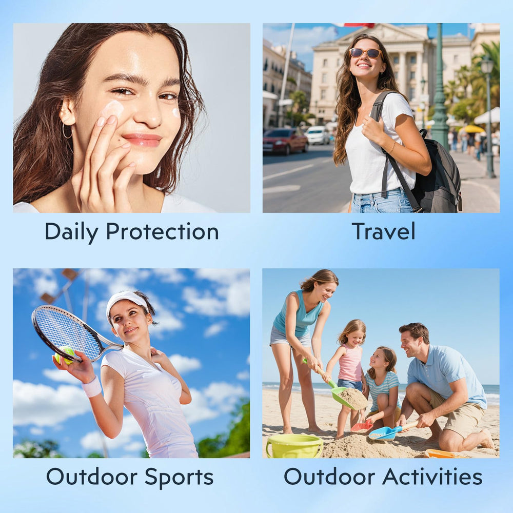 Fivefulu Centella Sunscreen proves sweatproof protection during exercise