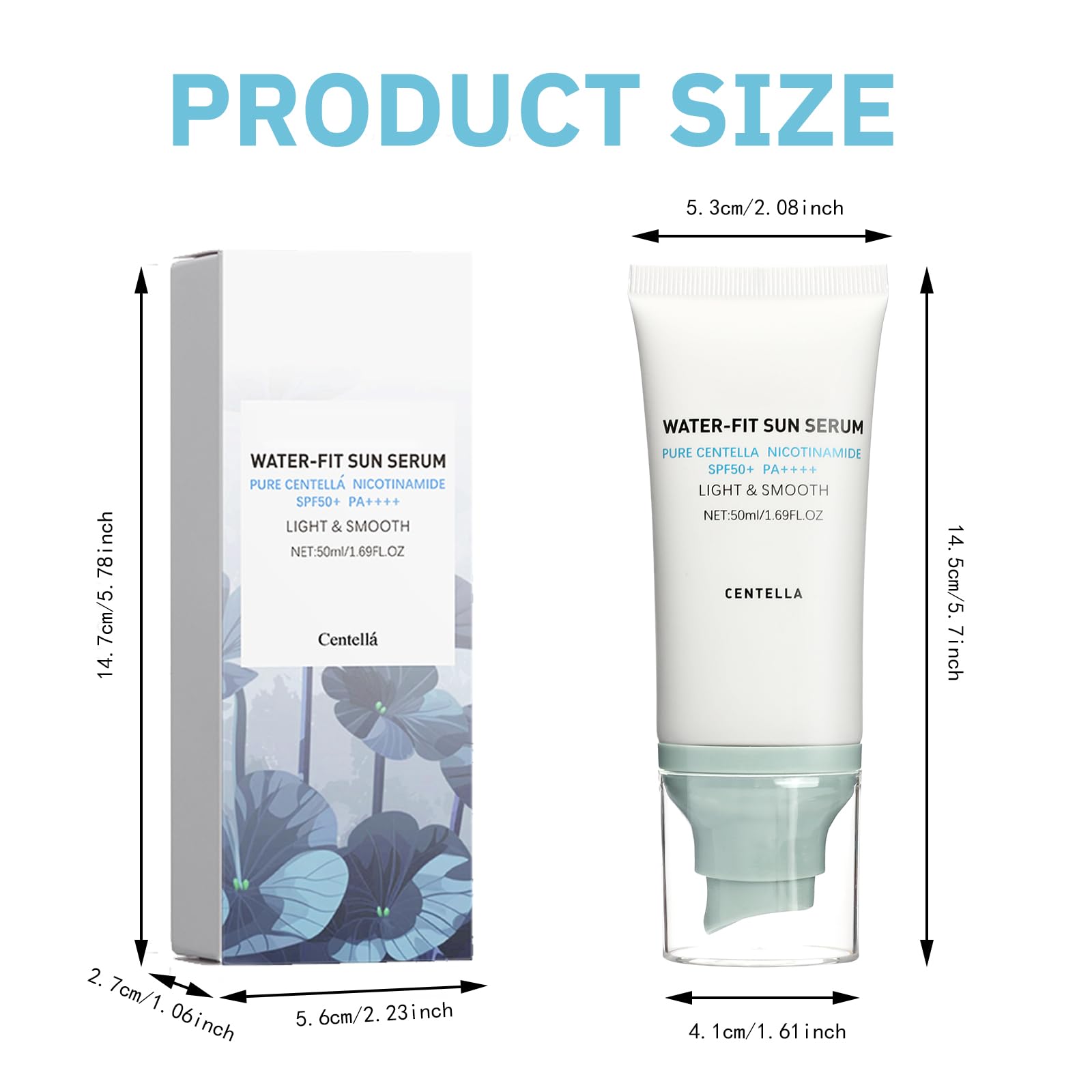 Fivefulu Centella Sunscreen travel-pack bottle for on-the-go protection