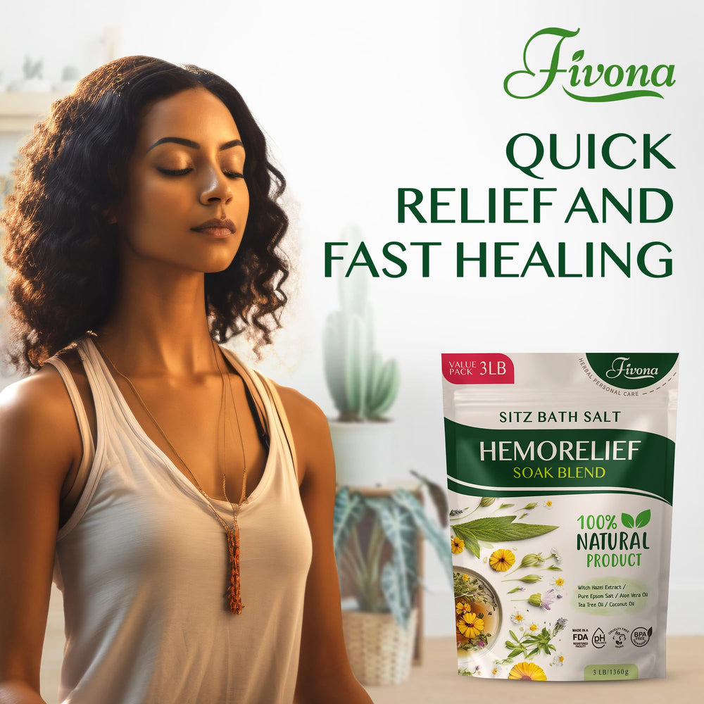 FIVONA essential oils aroma image evokes calming aromatherapy during perineal care