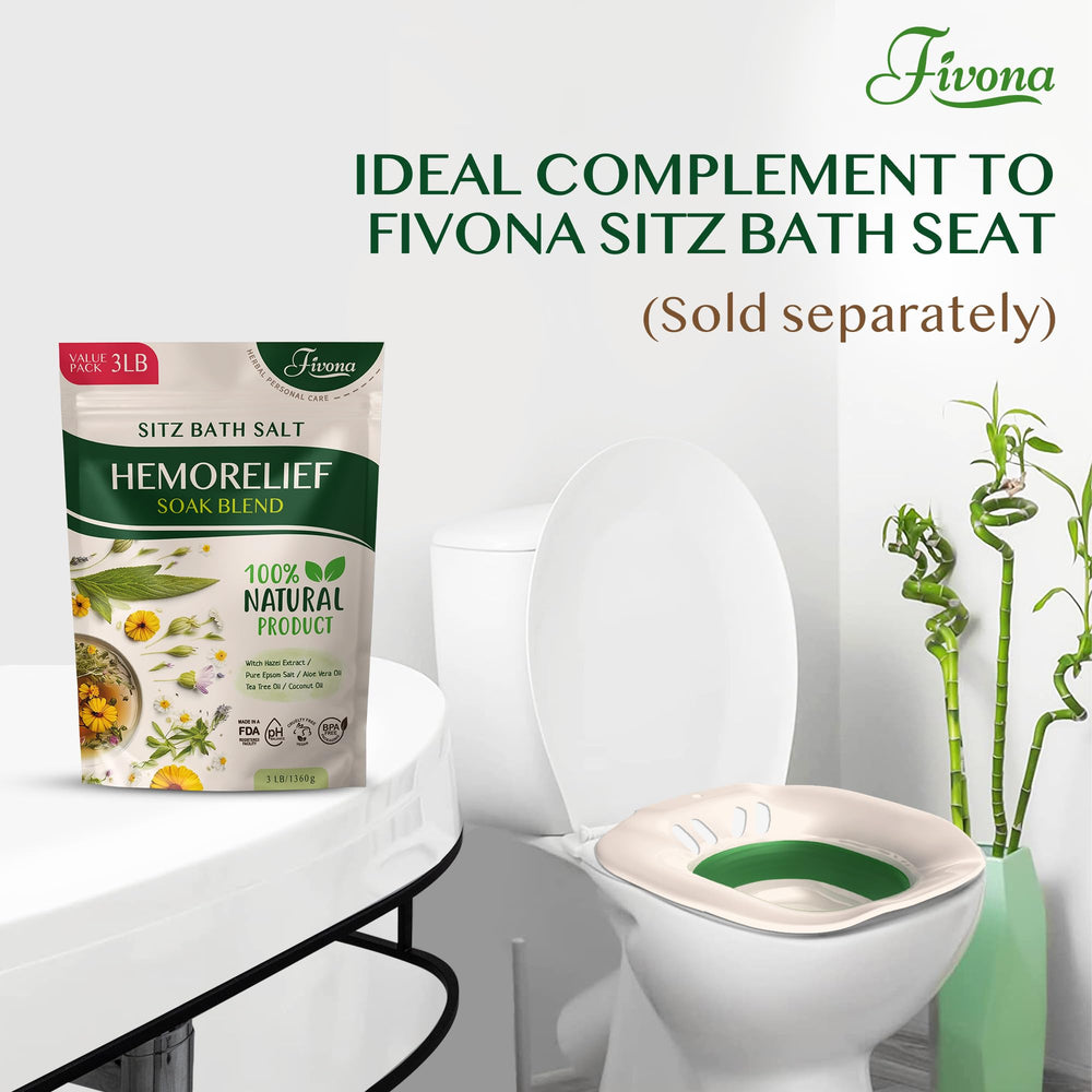 FIVONA product in postpartum soak promotes gentle care and comfort