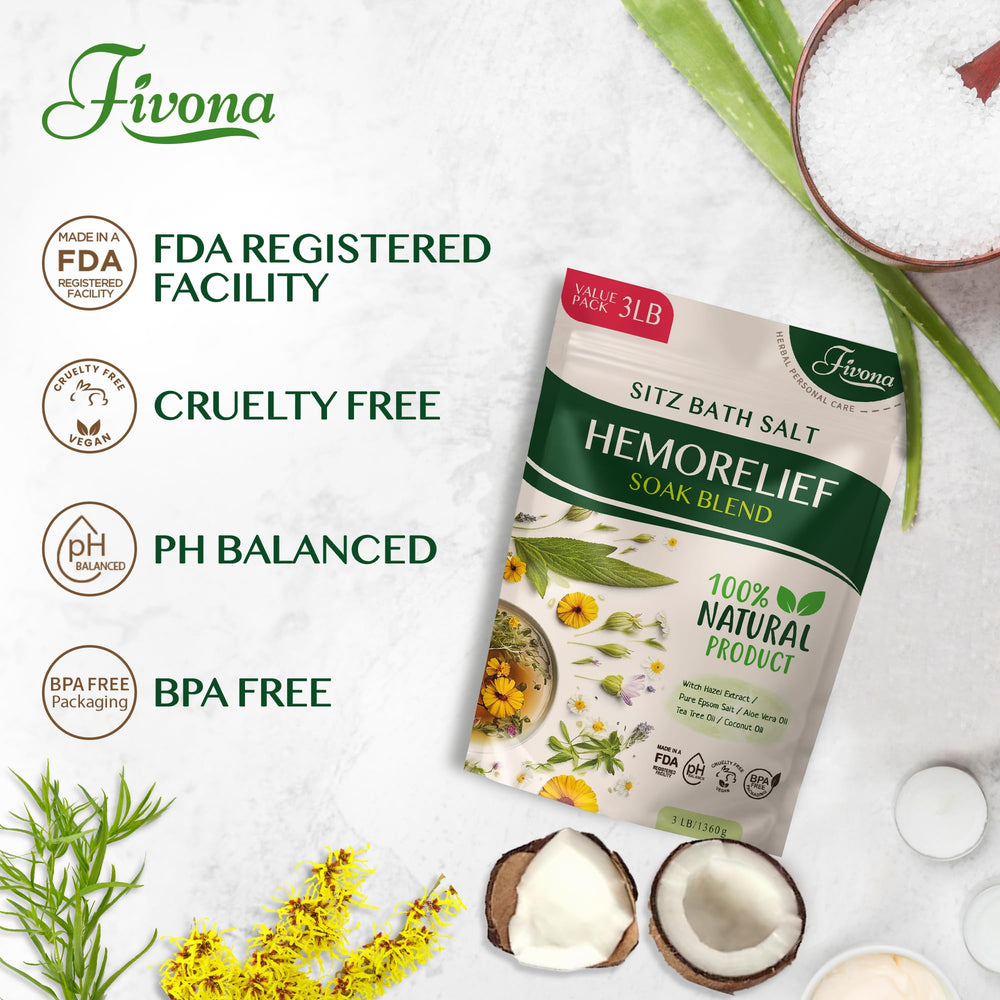 FIVONA bigger value pack on display signals long-lasting relief