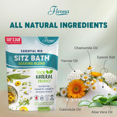 FIVONA yarrow chamomile calendula aloe blend emphasizes natural aromatics for calming rituals