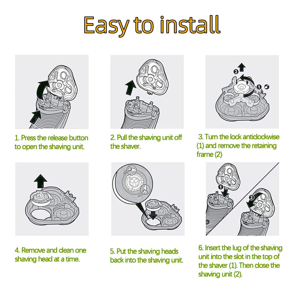 Fivoras SH50/52 heads easy installation demo saves time.