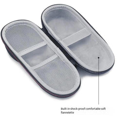 Fivoras razor case dual zipper design for quick access