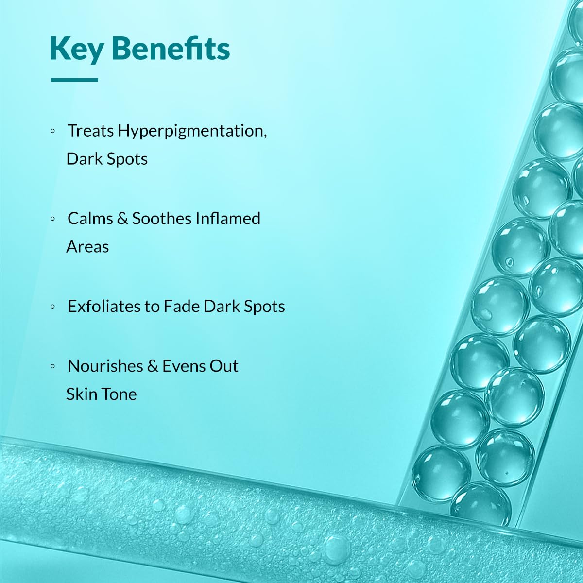 Fixderma Nigrifix ingredient label highlights lactic acid for gentle exfoliation