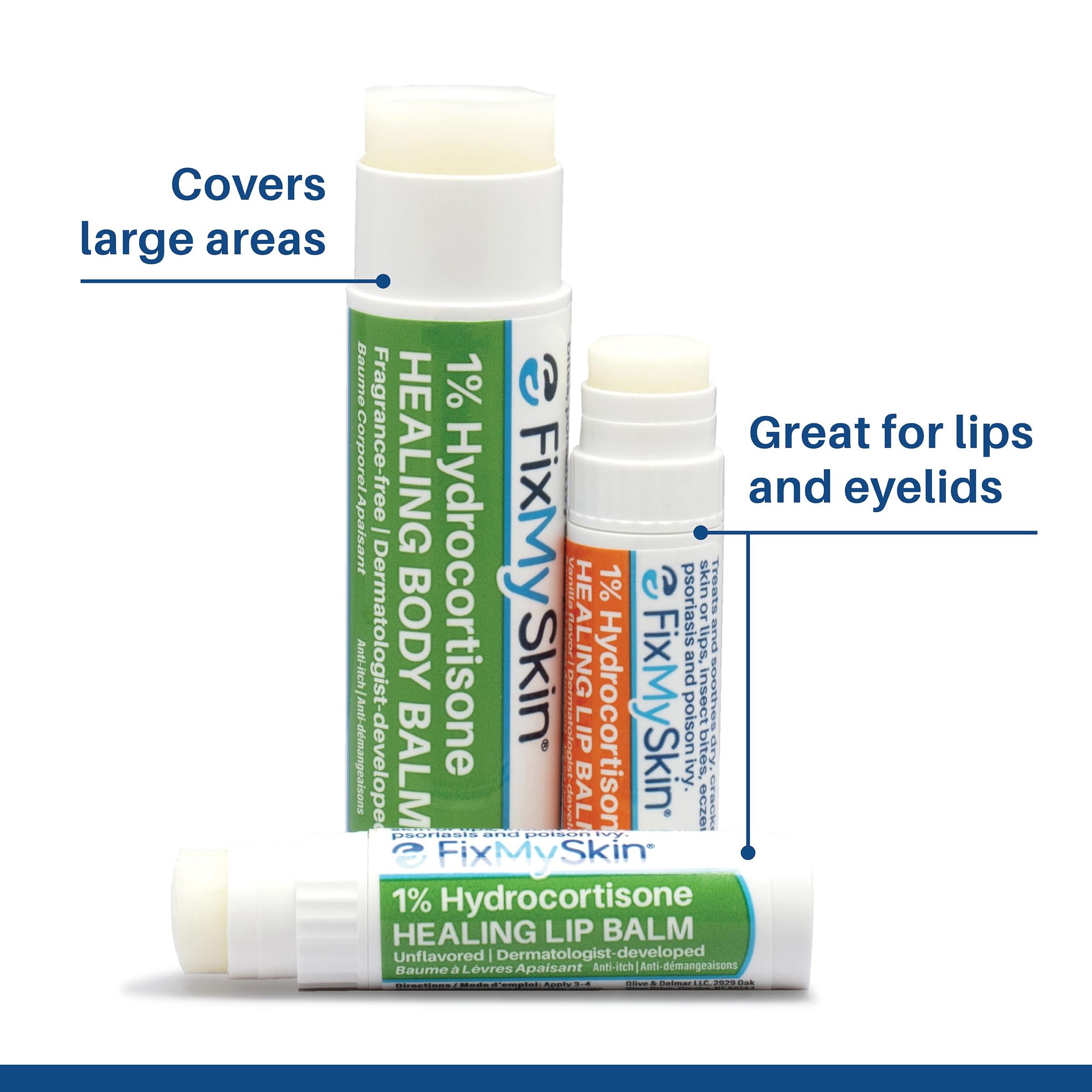 FixMySkin weather-protection lip balm shields lips from elements.