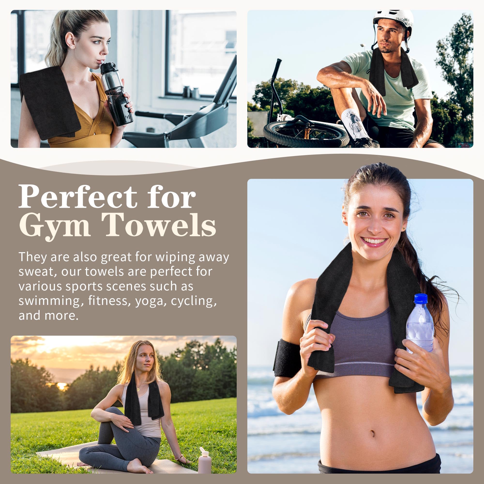 FIXSMITH Salon Towels machine-wash-care instructions support easy home maintenance