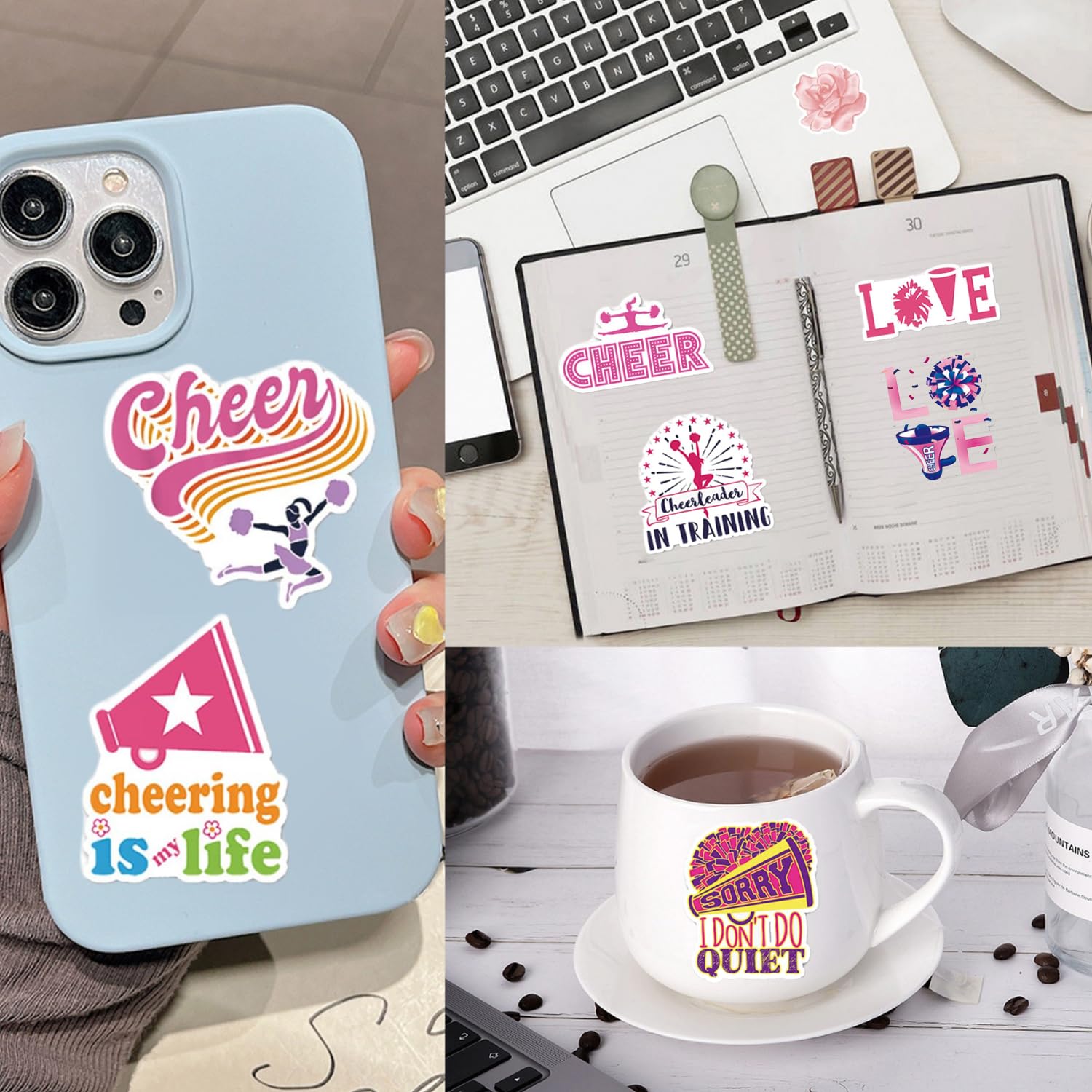 FJHAIY cheerful keychain adds flair to bags and keys