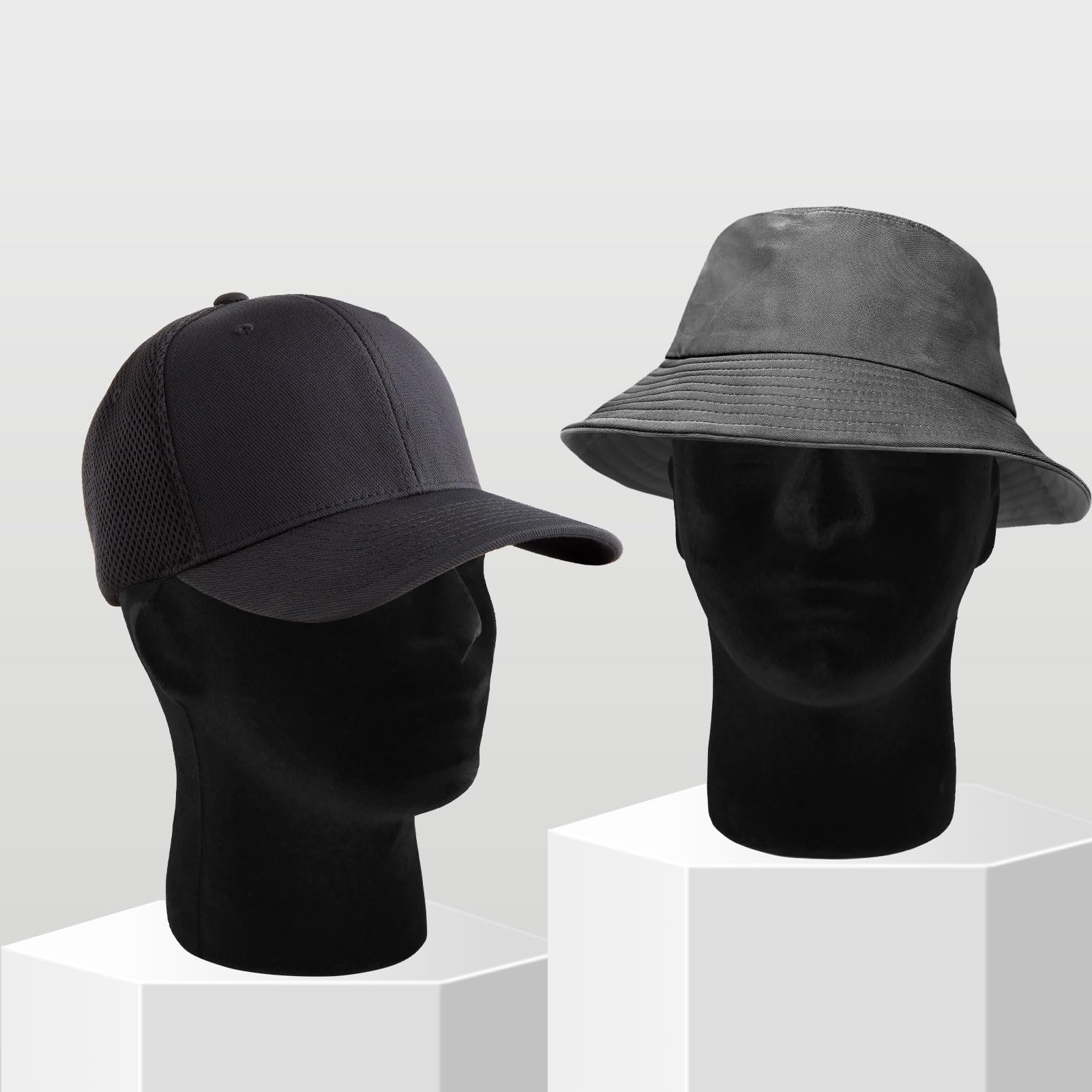 FJIAYU foam head wig stand is ideal for styling and display.