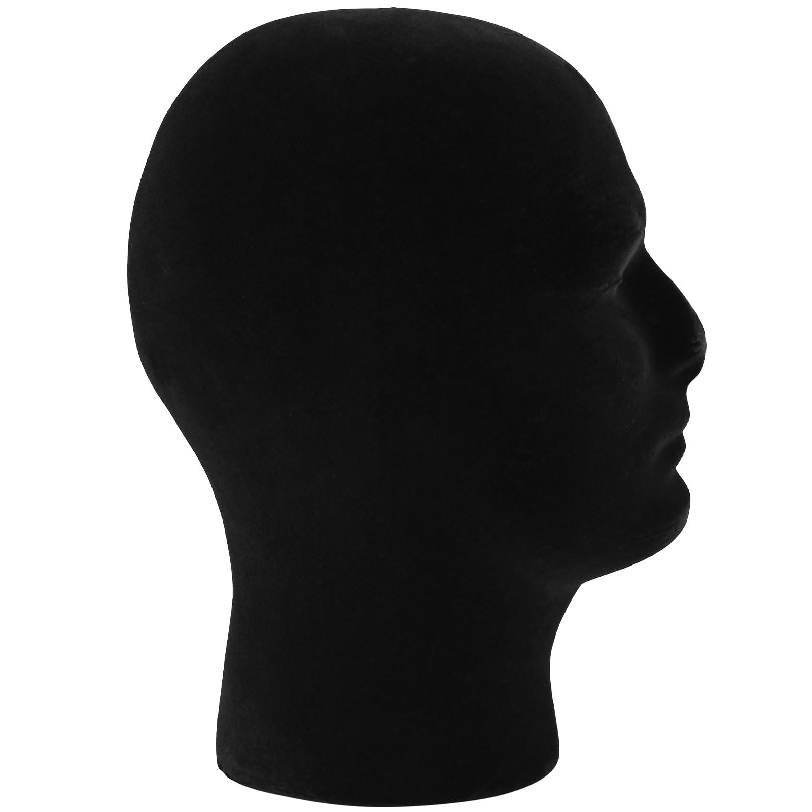 FJIAYU velvet-texture mannequin head stand enhances premium accessory displays.