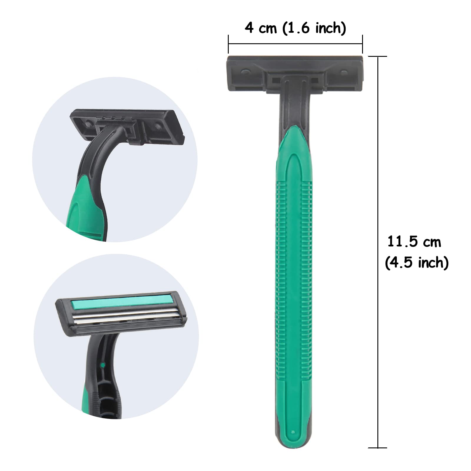 FKYzixeh disposable razors 50-pack hotel amenities for clean, ready-to-use guests.