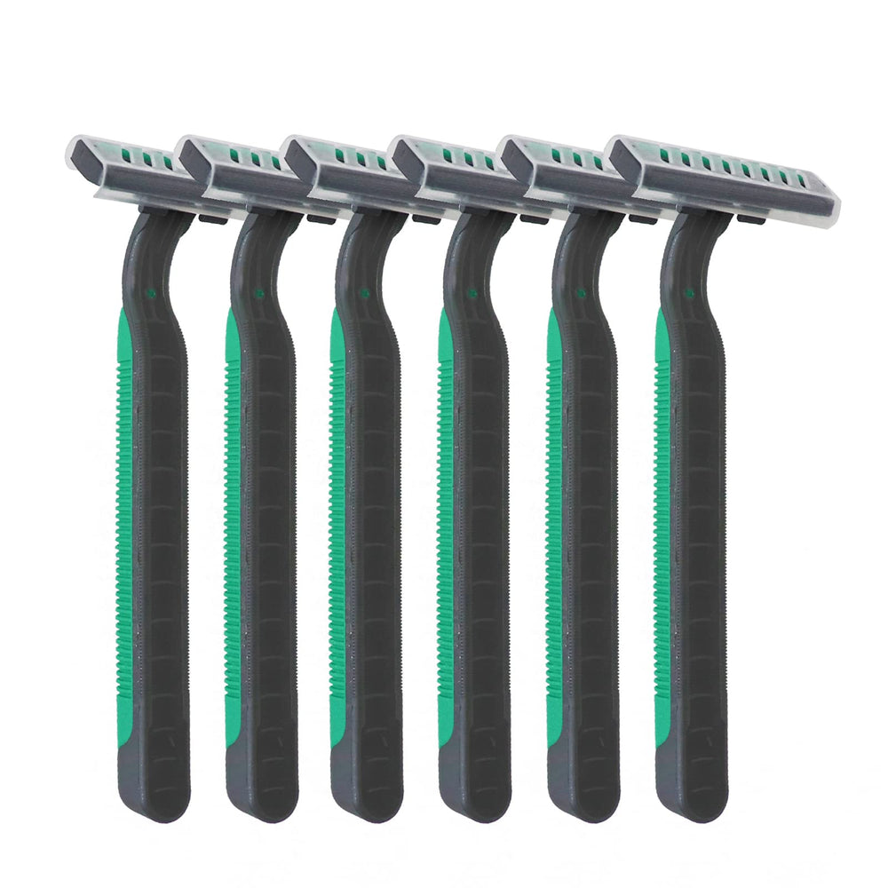 FKYzixeh disposable razors 50-pack travel-friendly compact for on-the-go grooming.