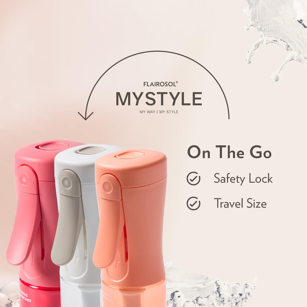 FLAIROSOL MyStyle 180-degree rotation eases refilling from any angle