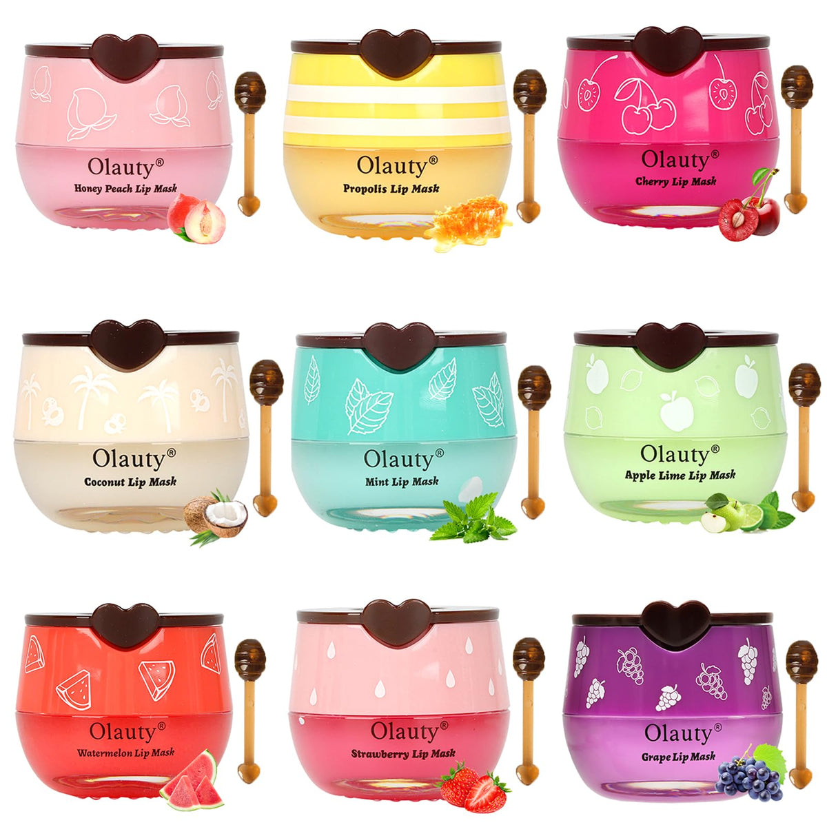 Flanoid Bee Lip Balm Honey Pot image highlighting hydration from honey formula