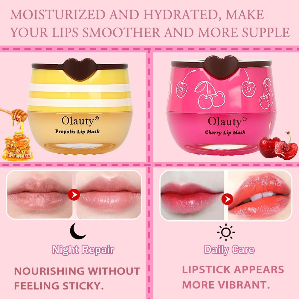 Flanoid Bee Lip Balm Strawberry Pot showcasing fruity moisture for lips