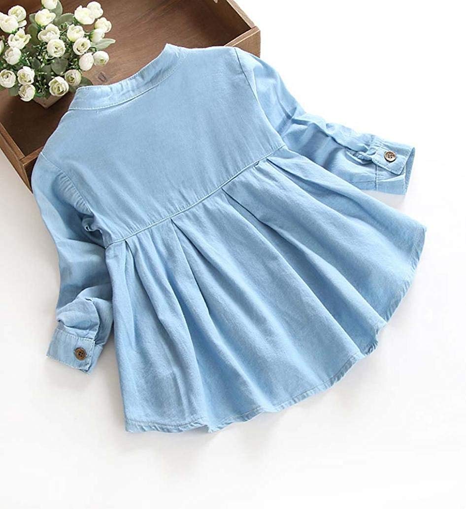 Flashing Boy front-ruched-design blue top, playful look for family photos.