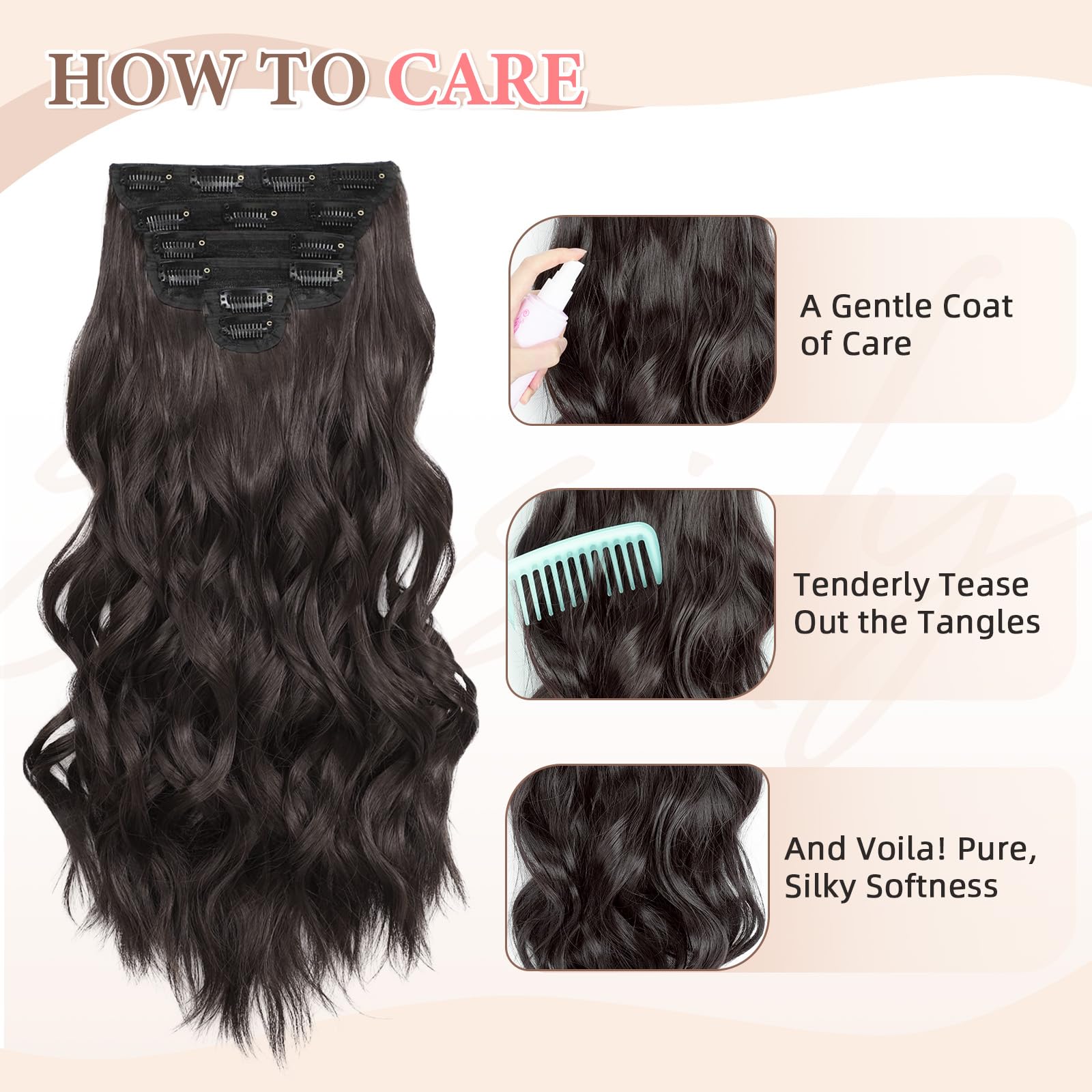 Fliace oil sheen spray for lasting moisture and shine.