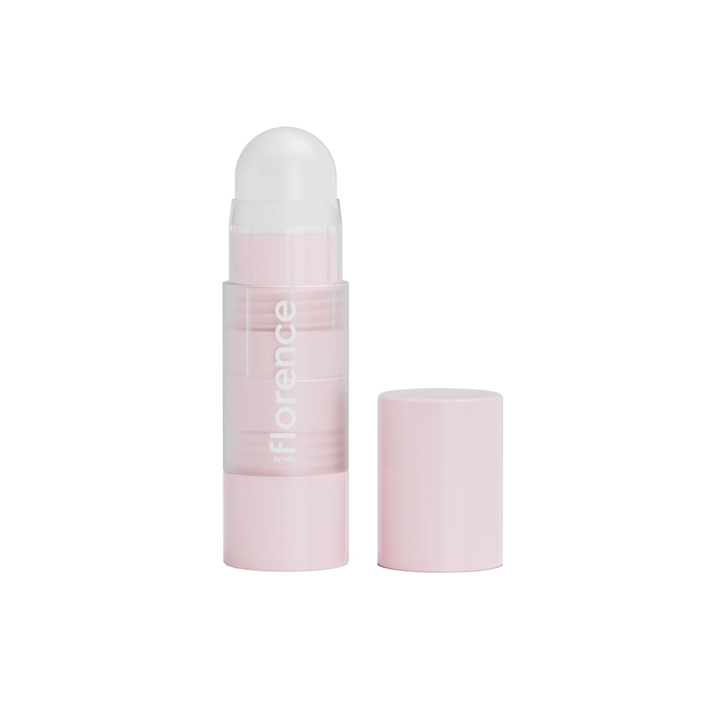 Florence by Mills True To Hue balm-compact shows shade-matching lip and cheek tint for everyday color.