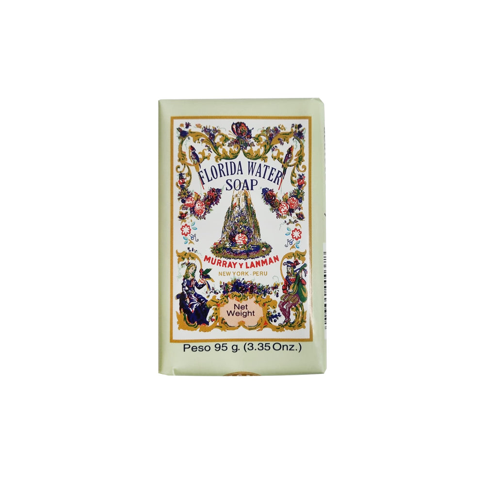 Florida Water Bar Soap pack of four unwrapped bars for a refreshing cleansing routine.