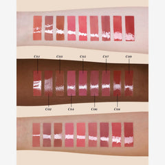Flower Knows Cardamom dusty rose swatch shows wearable daily tint.