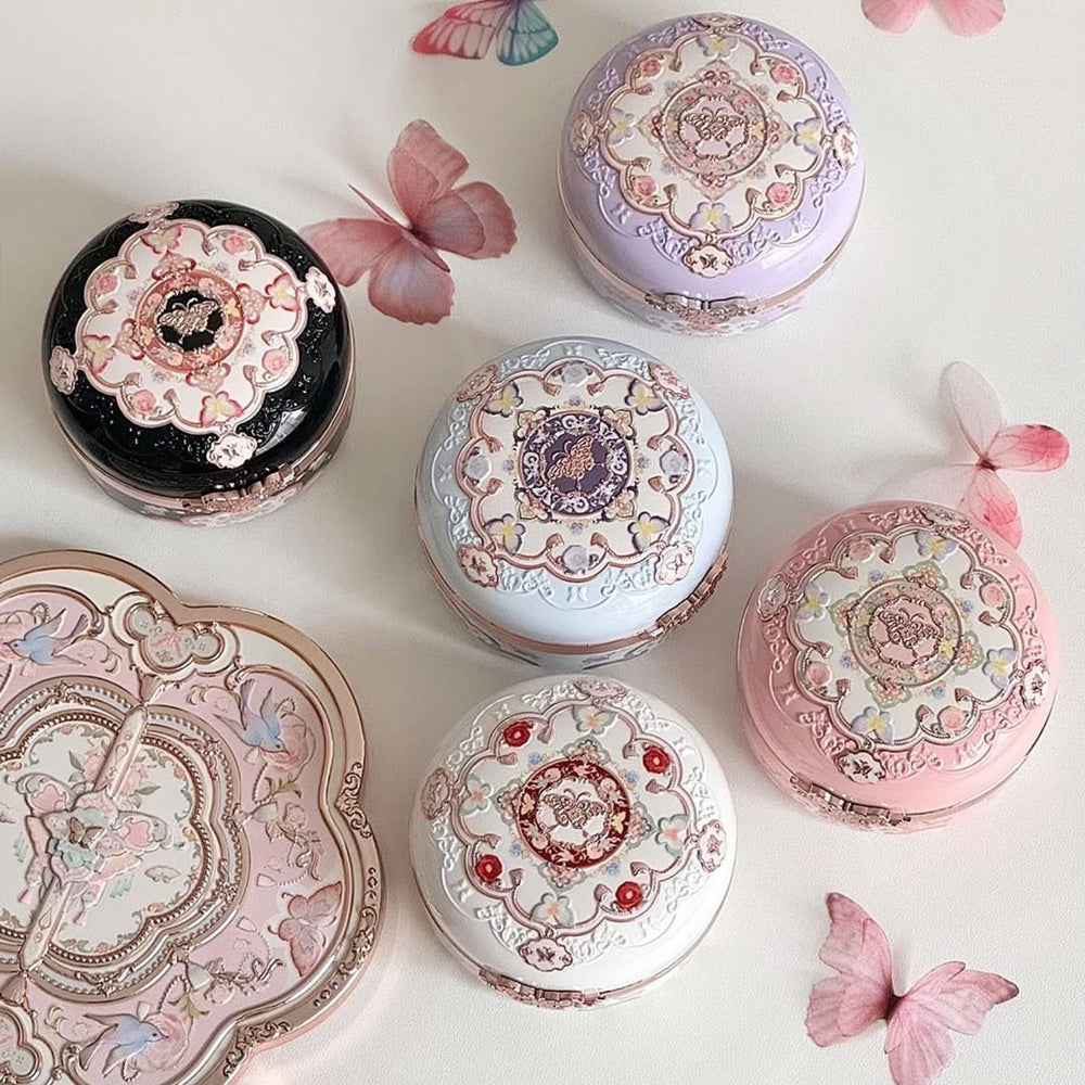 Flower Knows cruelty-free application boosts guilt-free, precise color with dedicated blush brush.
