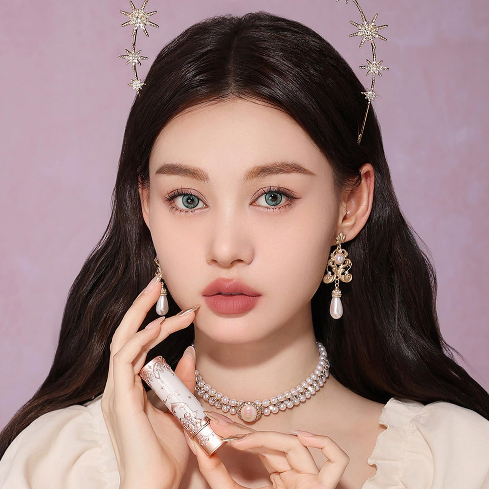 Flower Knows Little Angel Velvet finish swatch shows versatile everyday wear.