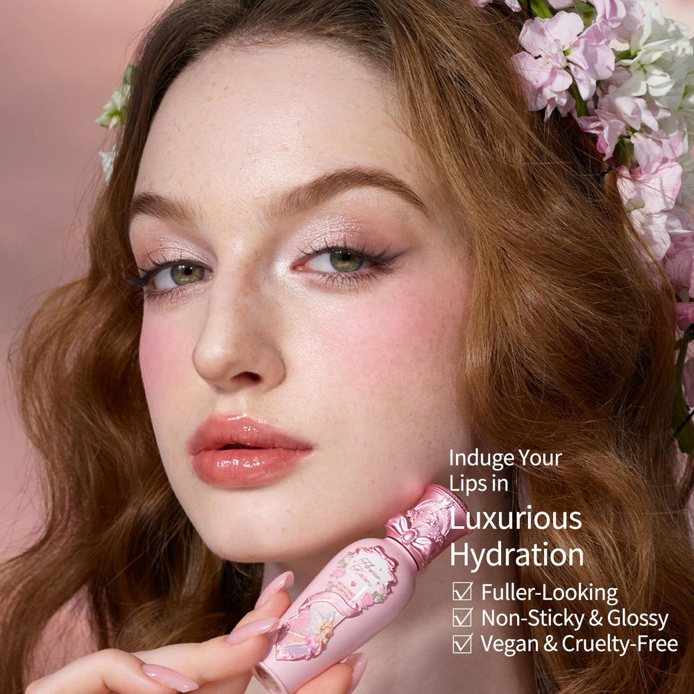 Flower Knows G04 To the Moon shade swatch for a soft blossom look.