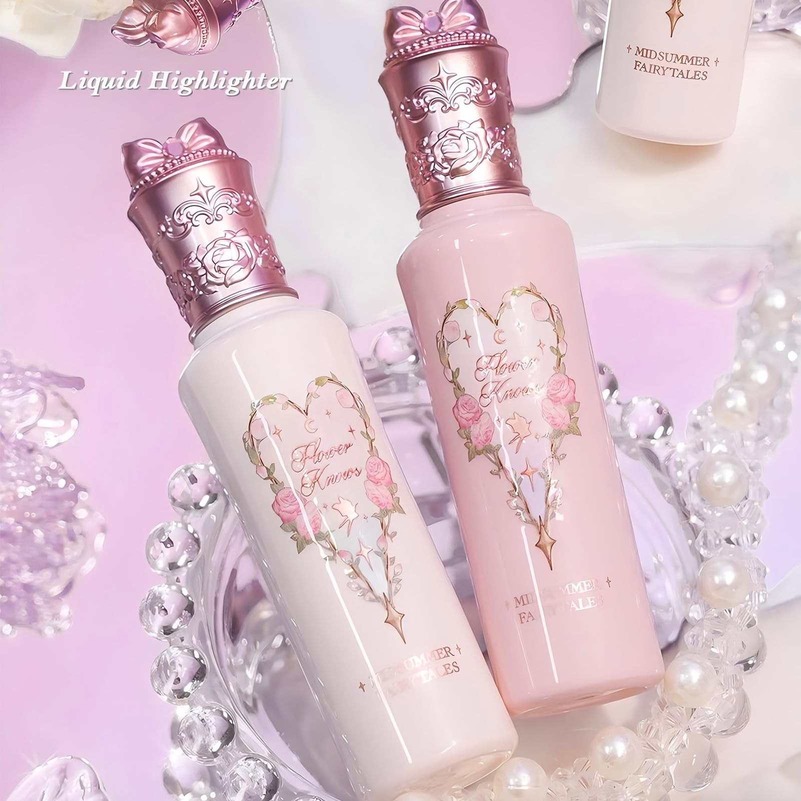 Flower Knows Midsummer Fairytales gift-ready bottle design as decorative vanity piece