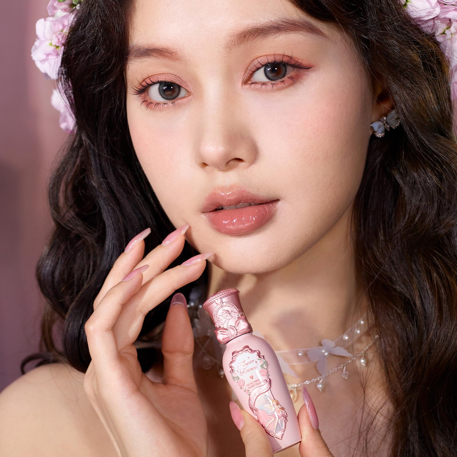 Flower Knows swatches of nine shades for versatile color options.