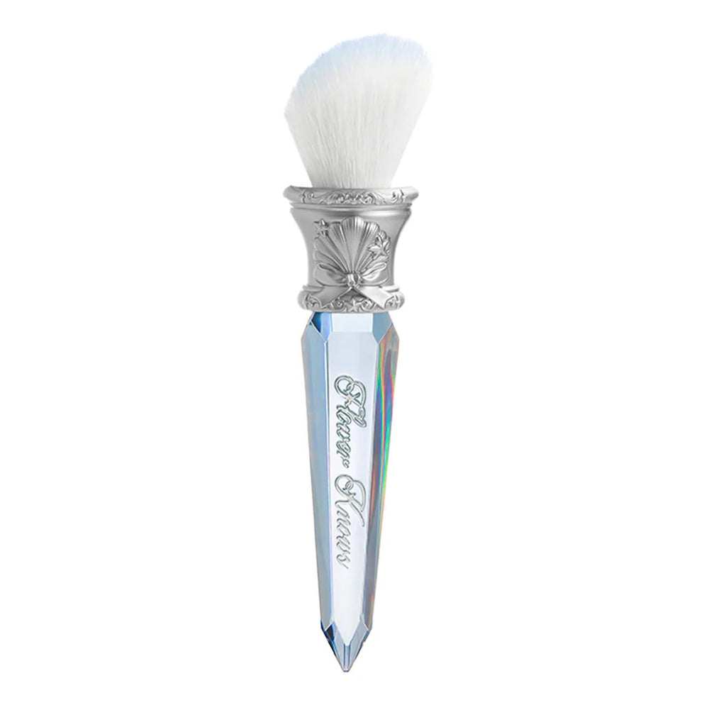 Flower Knows Shells Jewel angled blush brush concentrates pigment for precise cheek application