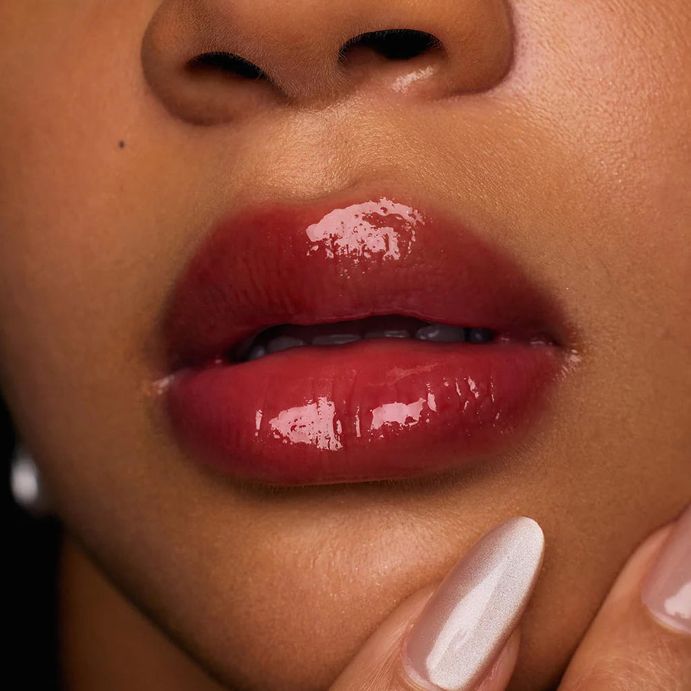Flower Knows Shell's Jewel Nourishing Lip Glaze cruelty-free formula uses nourishing oils for lips.